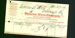 Business Letterhead - William Mann Company