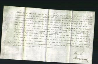 Deed by Married Women - Elizabeth Peck-Original Ancestry