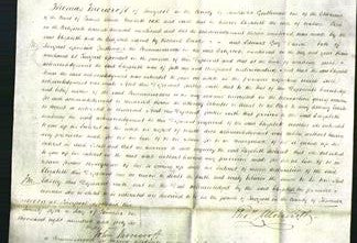 Court of Common Pleas - Elizabeth Peck-Original Ancestry