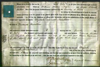 Deed by Married Women - Elizabeth Cresswell Shardlow-Original Ancestry
