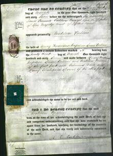 Deed by Married Women - Matilda Bellini-Original Ancestry