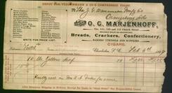 Business Letterhead - O. C. Marjenhoff