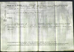 Deed by Married Women - Charlotte Woodroffe-Original Ancestry