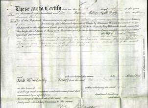 Deed by Married Women - Rebecca Pitcairn-Original Ancestry