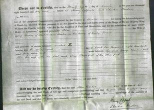 Deed by Married Women - Ellen Barker-Original Ancestry