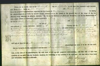 Deed by Married Women - Mary Ridlington-Original Ancestry