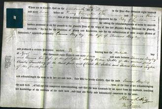Deed by Married Women - Emma Bayley-Original Ancestry