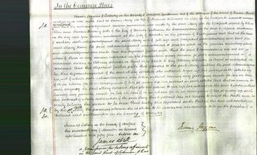 Court of Common Pleas - Mary Williams-Original Ancestry