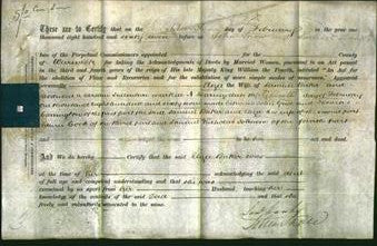 Deed by Married Women - Eliza Baker-Original Ancestry