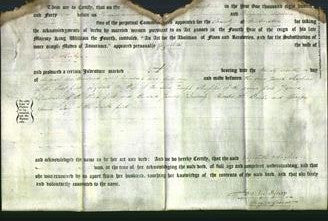 Deed by Married Women - Elizabeth Sharples-Original Ancestry
