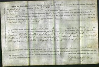 Deed by Married Women - Emma Goodlad-Original Ancestry