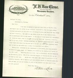 Letterhead - H.B. Van Cleve