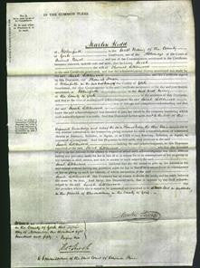 Court of Common Pleas - Sarah Littlewood-Original Ancestry