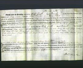 Deed by Married Women - Betsy Bairsto, Mary Nicholas and Susannah Dyke-Original Ancestry