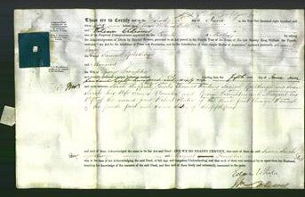 Deed by Married Women - Susan Sarah Goldthorpe-Original Ancestry