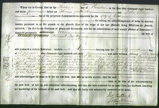 Deed by Married Women - Ellen Trickey-Original Ancestry