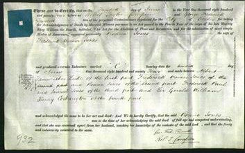 Deed by Married Women - Rosina Jones-Original Ancestry
