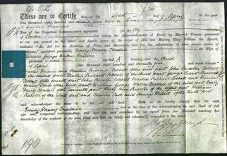 Deed by Married Women - Emily Mary Challice-Original Ancestry