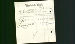 Bank Letterhead - Houtzdale Bank