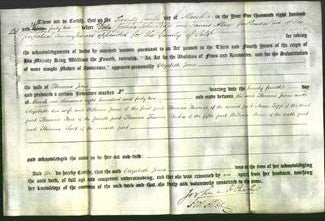Deed by Married Women - Elizabeth Jones-Original Ancestry