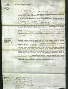 Court of Common Pleas - Mary Fruin-Original Ancestry