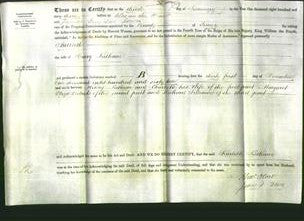 Deed by Married Women - Charlotte Latham-Original Ancestry