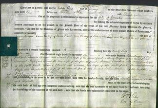 Deed by Married Women - Sarah Sprague, Emma Flavel, Ann Sanders and Elizabeth Pugh-Original Ancestry