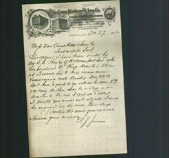 Letterhead - Van Camp Hardware & Iron Co.