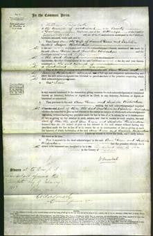 Court of Common Pleas - Ann Dean and Isabella Richardson-Original Ancestry