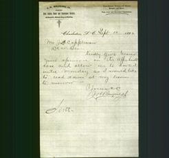 Business Letterhead - J. H. Bruning Jr