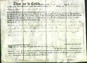 Deed by Married Women - Sarah Harvey-Original Ancestry