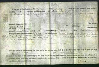 Deed by Married Women - Elizabeth Crack and Caroline White-Original Ancestry