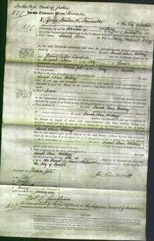 Court of Common Pleas - Sarah Ann Willey