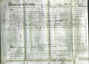 Deed by Married Women - Martha Blackburn-Original Ancestry