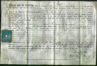 Deed by Married Women - Sarah Hinckley-Original Ancestry