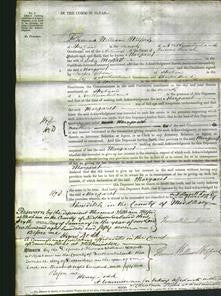 Court of Common Pleas - Margaret Moffatt-Original Ancestry