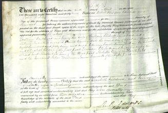Deed by Married Women - Elizabeth Pritchard and Mary Clulcott-Original Ancestry