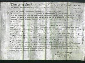Deed by Married Women - Elizabeth Vigar-Original Ancestry