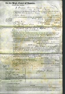 Court of Common Pleas - Emily Sophia Bown-Original Ancestry