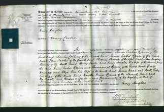 Deed by Married Women - Mary Hughes Carter-Original Ancestry