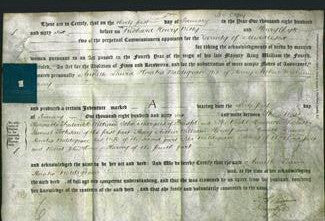 Deed by Married Women - Annette Laura Horatia Waldegrave Hervey-Original Ancestry