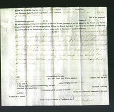 Deed by Married Women - Sarah Leggett-Original Ancestry