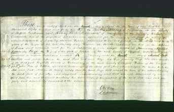 Deed by Married Women - Eliza Maullin Salt-Original Ancestry