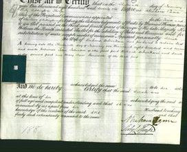 Deed by Married Women - Sarah Wilcockson-Original Ancestry