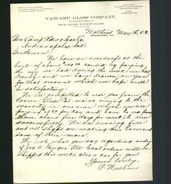 Letterhead - VanCamp Glass Company