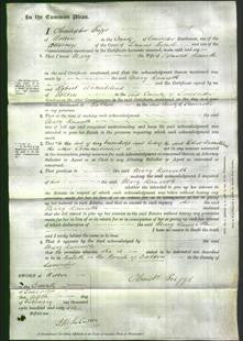 Court of Common Pleas - Mary Haworth-Original Ancestry