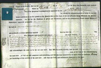 Deed by Married Women - Ellen Abraham-Original Ancestry