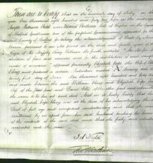 Deed by Married Women - Elizabeth Cope Eling-Original Ancestry