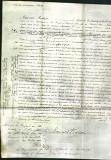 Court of Common Pleas - Rebecca Venson-Original Ancestry