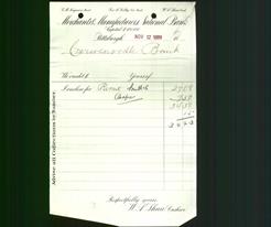 Bank Letterhead - Merchants & Manufacturers National Bank